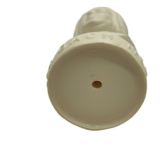 Bach Bust Sculpture Vintage A Halbe Statuette Composer Johann Sebastian Novelty - Picture 6 of 16